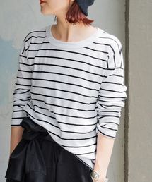 Spick & Span | MAISON CORNICHON / メゾン コルニション ボーダープルオーバー(Tシャツ/カットソー)