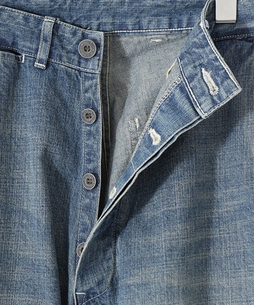 marka（マーカ）の「marka / マーカ：U.S.ARMY DENIM PANTS - organic cotton 10oz denim -：M24C-03PT01C[COR]（デニムパンツ・メンズ・ブルー系その他・2(M)/1(S)）」の4枚目の写真