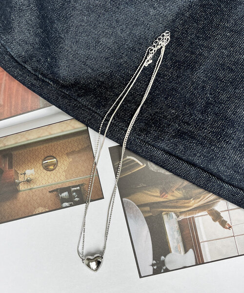 CPCM(シーピーシーエム)の「ハートスネークネックレス(リング・レディース・ゴールド/シルバー・FREE)」の3枚目の写真