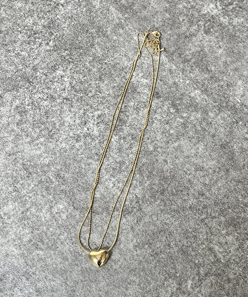 CPCM(シーピーシーエム)の「ハートスネークネックレス(リング・レディース・ゴールド/シルバー・FREE)」の5枚目の写真