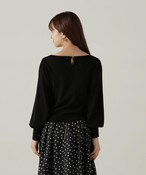 PROPORTION BODY DRESSING(プロポーションボディドレッシング)の「ハートカット総針ニット / 1214270903(ニット/セーター・レディース・ブラック/ホワイト系その他/ピンク・SMALL/MEDIUM)」の16枚目の写真
