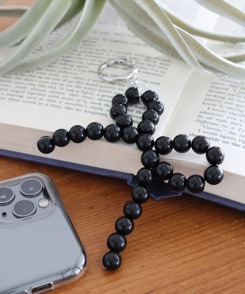 セール】リボンパーツチャーム（キーホルダー）｜niko and