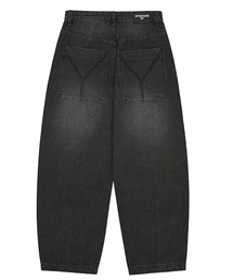 OY/オーワイ』 WIDE VOLUME WASHED DENIM PANTS/ウォッシュド