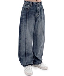 Y*N様 最安値　Washed Denim Wide Pants 36インチ OY/オーワイ』 WIDE VOLUME WASHED DENIM PANTS/ウォッシュド