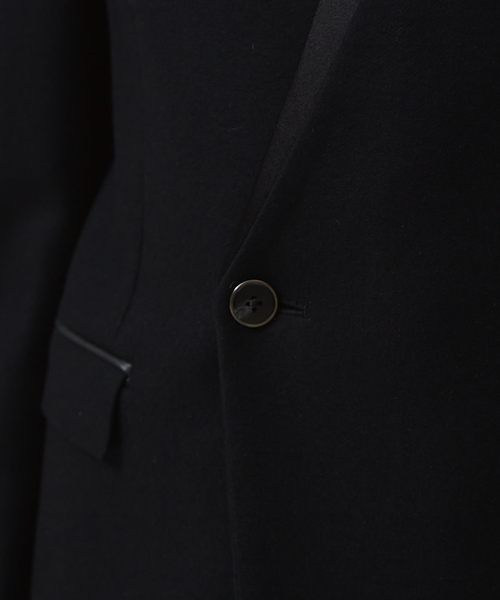 5351 POUR LES HOMMES(ゴーサンゴーイチプールオム)の「【Director's Line】セットアップ対応 ノーカラー セミダブル ジャケット(ノーカラージャケット・メンズ・ブラック・44/46/48/50)」の8枚目の写真