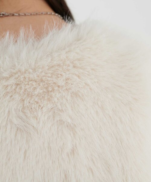 セール】【ご好評につき新色追加】ショートファーベスト（ベスト