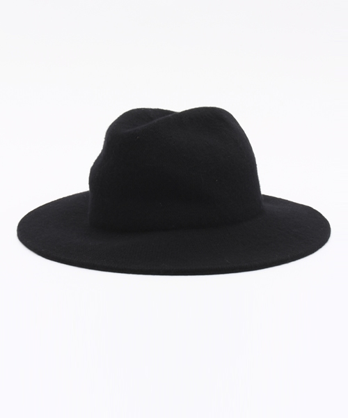 Kastane（カスタネ）の「ニット風HAT（ハット・レディース・オフホワイト/チャコールグレー/ブラック・FREE）」の5枚目の写真