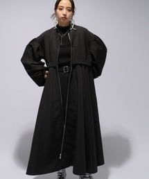 HARE | MA-1ブルゾンライクロングコート(HARE)(ブルゾン)