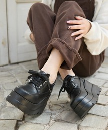 attagirl | 厚底レースアップスニーカー(スニーカー)