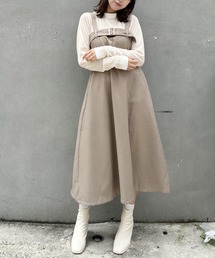 179/WG（イチナナキュウダブルジー）の「ダブルベルテッドジャンパースカート（ジャンパースカート）」