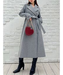 RESEXXY | ビッグカラーロングコート(その他アウター)