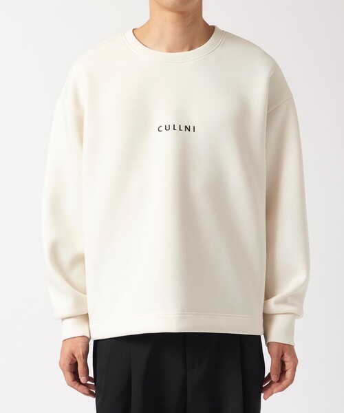CULLNI Logo Embroidery Double Knit Pullover（スウェット）｜CULLNI