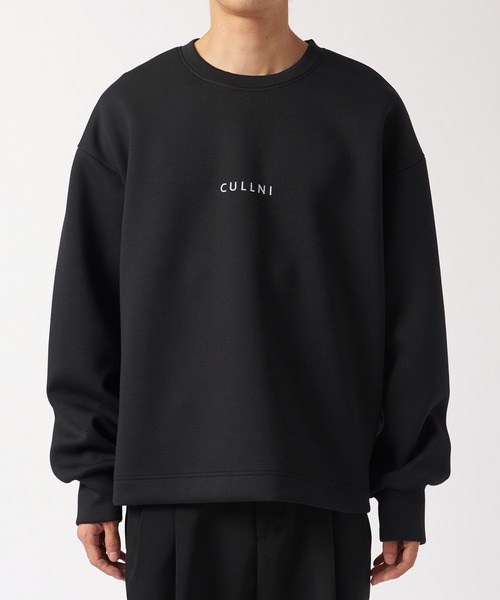 CULLNI Logo Embroidery Double Knit Pullover（スウェット
