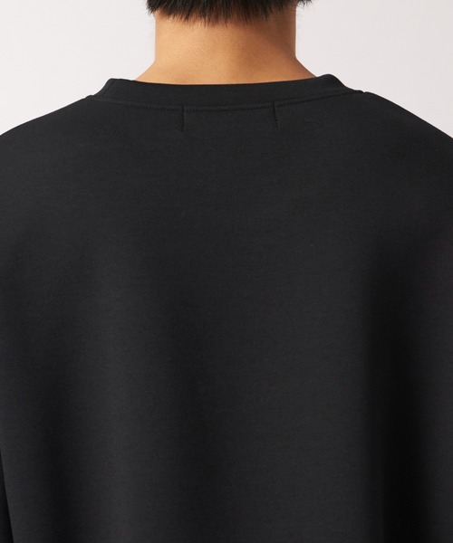 CULLNI（クルニ）の「CULLNI Logo Embroidery Double Knit Pullover（スウェット・メンズ・モカ/ダークグレー/キナリ/ブラック・2/1）」の21枚目の写真