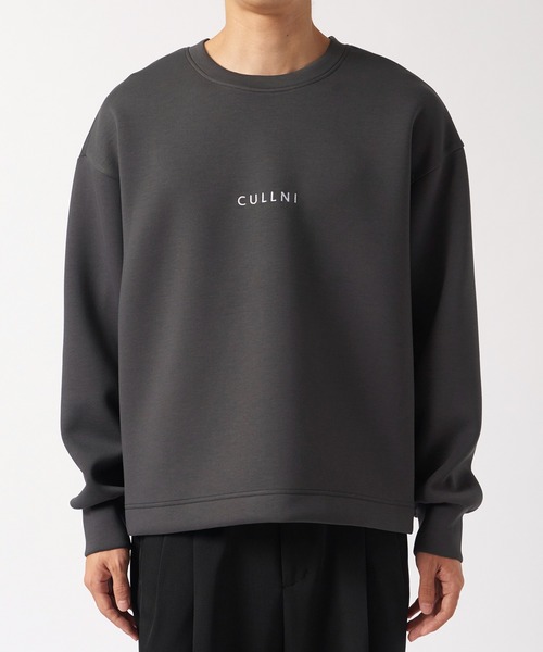 CULLNI Logo Embroidery Double Knit Pullover（スウェット）｜CULLNI