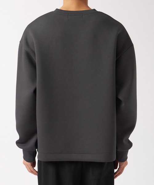 クルニ CULLNI 刺繍ロゴ クルーネック スウェットシャツ22SS CULLNI Logo Embroidery Double Knit Pullover（スウェット