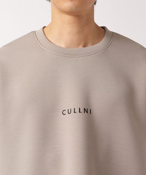 CULLNI Logo Embroidery Double Knit Pullover（スウェット