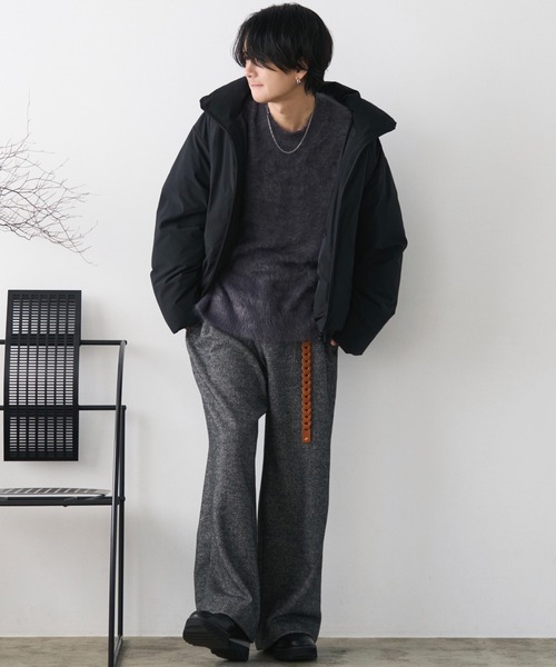 LIDNM SILK FEATHER KNIT Lサイズ LIDNM（リドム）の「SILK FEATHER KNIT（ニット/セーター）」 - WEAR