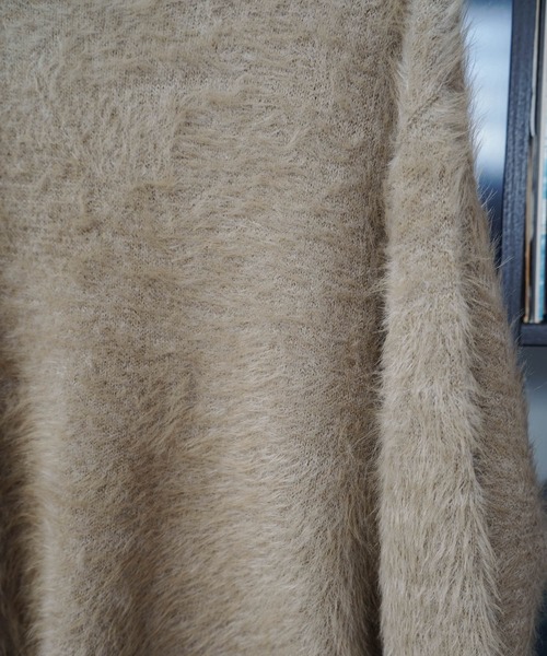 【WYM LIDNM】FEATHER SMOOTH MELANGE KNIT WYM LIDNM（ウィム バイ リドム）の「FEATHER SMOOTH MELANGE