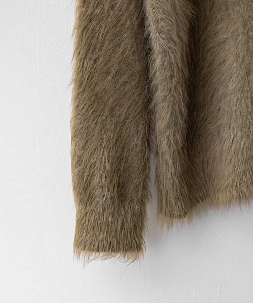 【WYM LIDNM】FEATHER SMOOTH MELANGE KNIT WYM LIDNM（ウィム バイ リドム）の「FEATHER SMOOTH MELANGE