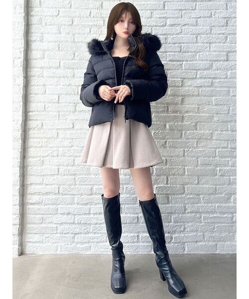 RESEXXY(リゼクシー)の「ショートダウンジャケット(ダウンジャケット/コート・レディース・ブラック/ベージュ/ホワイト・FREE)」の17枚目の写真