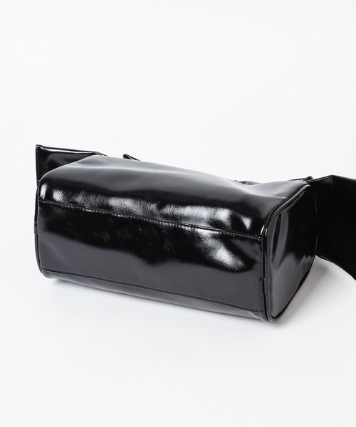 Heather（ヘザー）の「リボンミディBAG　202390（ハンドバッグ・レディース・シルバー/ブラック系/ブラック・ONE SIZE）」の13枚目の写真