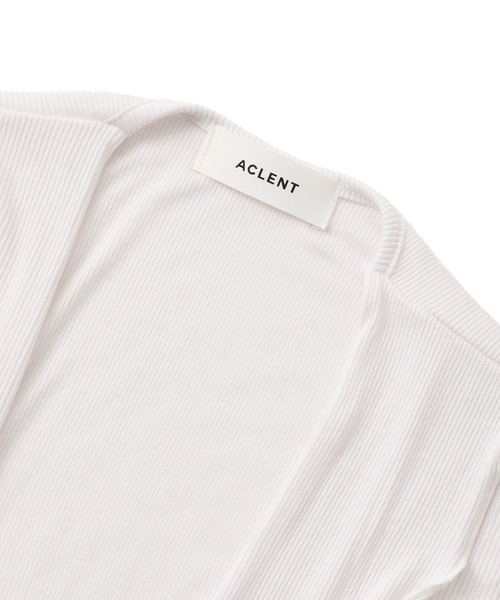 ACLENT フリルリボントップス セール】ハーフスリーブフリルリボントップス（Tシャツ