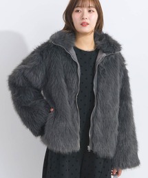 【WEB限定】フェイクファージャケット