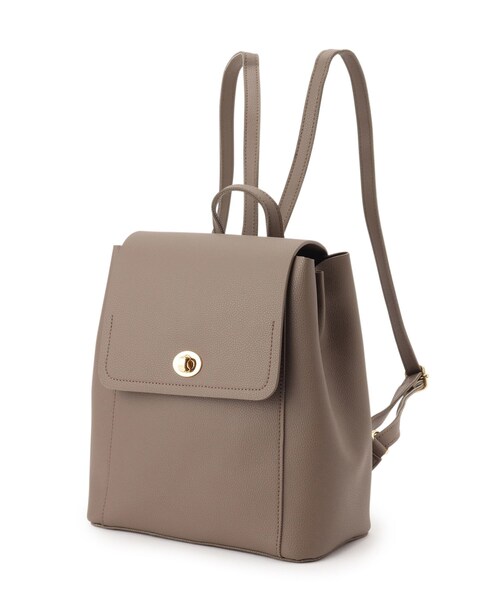 grove（グローブ）の「◆合成皮革中仕切りリュック（バックパック/リュック・レディース・ブラック/ベージュ系8/ライトグレー/ダークグレー・00）」の19枚目の写真