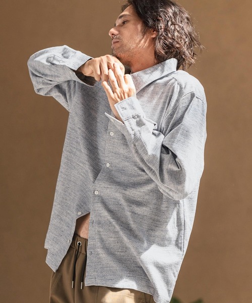 ms5817-ハイカット起毛トップシャツ（シャツ/ブラウス）｜CAMBIO