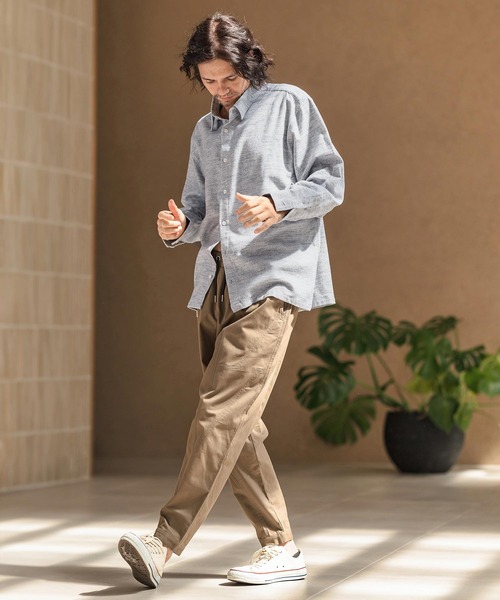 ms5817-ハイカット起毛トップシャツ（シャツ/ブラウス）｜CAMBIO