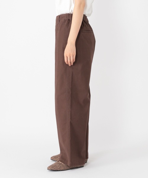 studio CLIP（スタディオクリップ）の「《days》チノストレートパンツ[プチ・プラスサイズあり]（チノパンツ・レディース・ネイビー/グレー/ブラウン/ベージュ・SMALL/MEDIUM/LARGE/ﾌﾘｰ(L)/PF）」の21枚目の写真