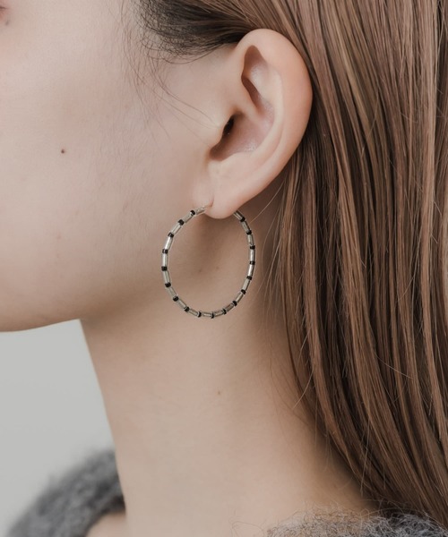 セール】ビーズフープピアス（ピアス（両耳用））｜SMELLY（スメリー