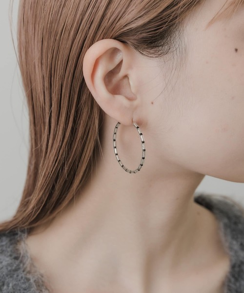 セール】ビーズフープピアス（ピアス（両耳用））｜SMELLY