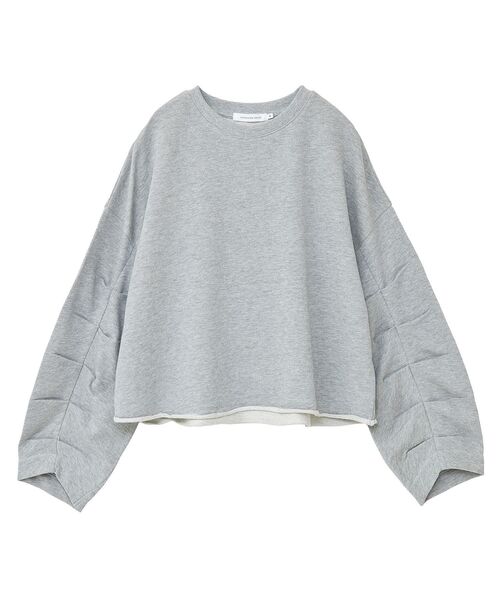 AMERICAN HOLIC(アメリカンホリック)の「ミニ裏毛タックスリーブショートプルオーバー2(Tシャツ/カットソー・レディース・グレー系その他・M/L)」の22枚目の写真