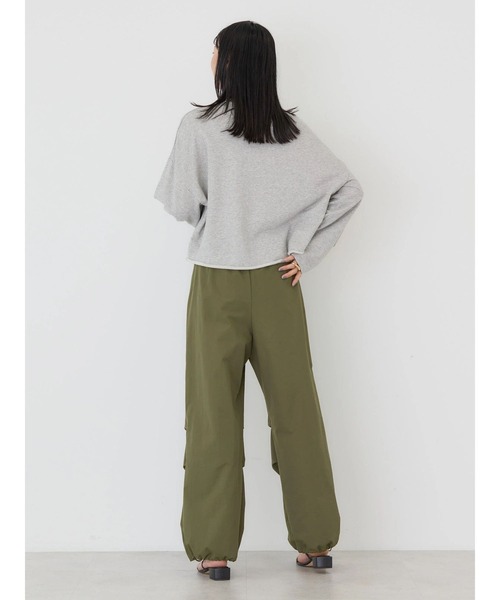 AMERICAN HOLIC(アメリカンホリック)の「ミニ裏毛タックスリーブショートプルオーバー2(Tシャツ/カットソー・レディース・グレー系その他・M/L)」の8枚目の写真
