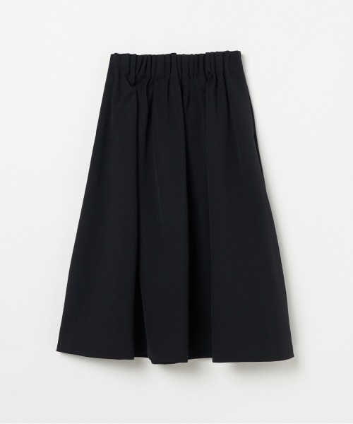HELIOPOLE（エリオポール）の「HIGH WAIST RANDOM TUCK SKIRT（スカート・レディース・ブラック/グレー・38/36）」の2枚目の写真