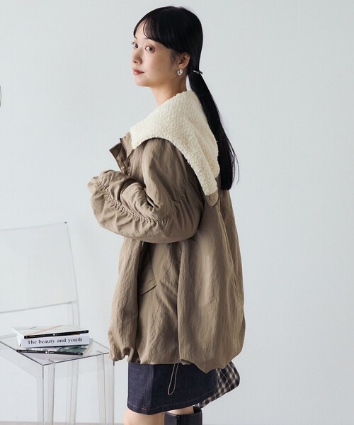 FREAK'S STORE（フリークスストア）の「ナイロンツイルボアブルゾン