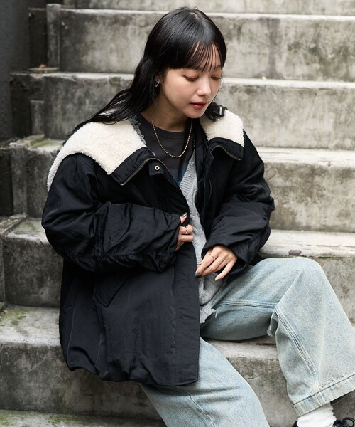 ブリーフィング　レディースボアブルゾン　Sサイズ　ブラウン ブリーフィング レディースボアブルゾン Sサイズ ブラウン