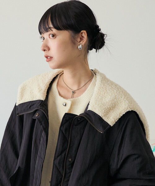 FREAK'S STORE（フリークスストア）の「ナイロンツイルボアブルゾン