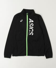 新品　半額以下　アシックス　ジャケット ｌサイズ 黒 ASICS アシックス 野球 半袖 ストレッチ Vジャン HS ハーフ