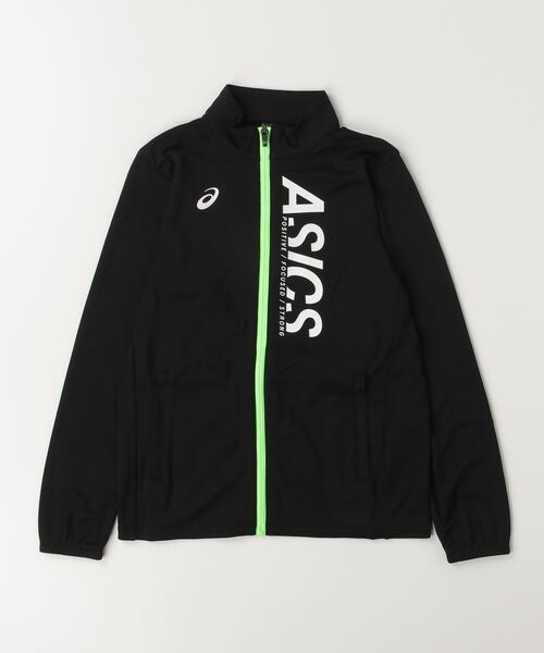 ASICS(アシックス)の「アシックス ASICS ジュニアES ドライトレーニングジャケット(ジャージ・キッズ・ブラック/ブルー・130cm/140cm/150cm/160cm)」の1枚目の写真