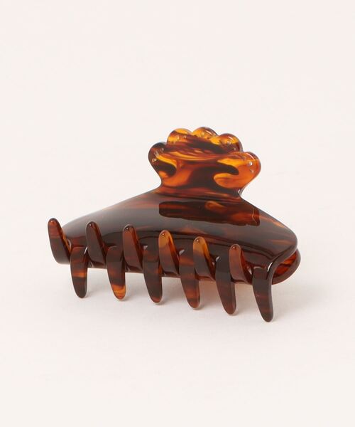 tone（トーン）の「【KuKuLu TOKYO】レースシルエット バンスクリップ（バレッタ/ヘアクリップ・レディース・アイボリー/シルバー/ブラウン・FREE）」の4枚目の写真