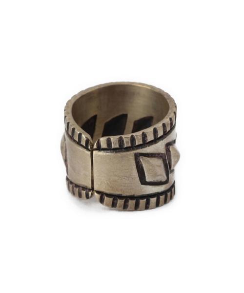 hobo(ホーボー)の「<hobo>33 S/PARKER W RING/リング□□◆(リング・メンズ・シルバー・18/16)」の2枚目の写真
