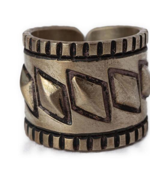 hobo(ホーボー)の「<hobo>33 S/PARKER W RING/リング□□◆(リング・メンズ・シルバー・18/16)」の3枚目の写真