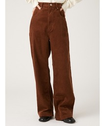 LILY BROWN | コーデュロイハイライズワイドパンツ(その他パンツ)
