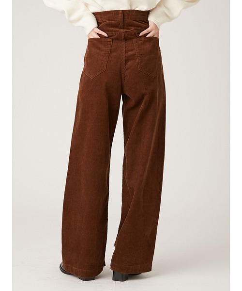 LILY BROWN（リリーブラウン）の「コーデュロイハイライズワイドパンツ（その他パンツ・レディース・ピンク/ブラウン・0/1）」の7枚目の写真