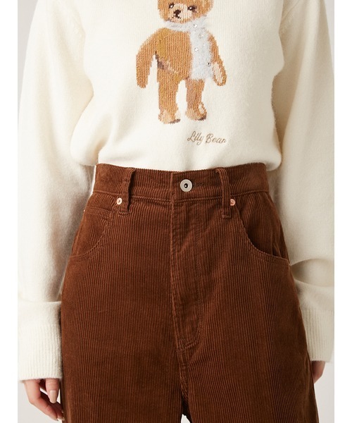 LILY BROWN（リリーブラウン）の「コーデュロイハイライズワイドパンツ（その他パンツ・レディース・ピンク/ブラウン・0/1）」の10枚目の写真