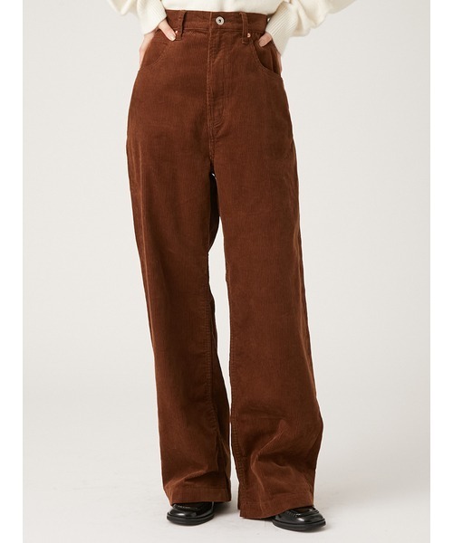 LILY BROWN（リリーブラウン）の「コーデュロイハイライズワイドパンツ（その他パンツ・レディース・ピンク/ブラウン・0/1）」の6枚目の写真