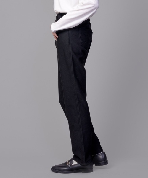 NAVY(ネイビー)の「nAvy あったか 温℃ 裏起毛ストレートパンツ(その他パンツ・レディース・ワンウォッシュ/ブルー/ブラック/チェック・S/M/L/XL)」の8枚目の写真